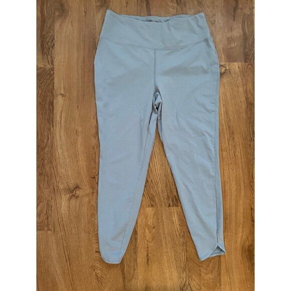 Wonderly Studio  blue leggings sz L - Picture 1 of 8